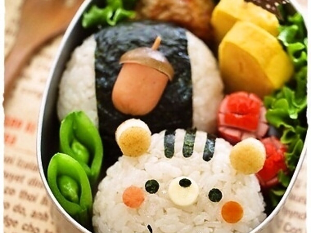 キャラ弁 コロコロ リスちゃんおにぎり レシピ 作り方 By Mai Mai 楽天レシピ キャラ弁 コロコロ リスちゃんおにぎり レシピ 作り方 By Mai Mai 楽天レシピ